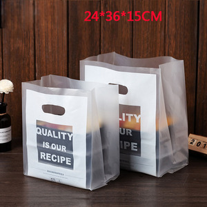 <strong>Large</strong> Plastic Packaging for <strong>Sweets</strong> Goodie Plastic <strong>Bags</strong> with Handle Cake Bonbonniere Gift <strong>Bag</strong> Wedding Packing Candy Cookie - Product Image 2