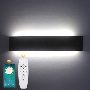 Màu Đen Hoặc Trắng Vỏ Lên Và Xuống Tính Năng Chiếu Sáng Thông Minh 2.4G RF Điều Khiển Từ Xa LED Wandlamp Với Giá Thấp Nhất - Product Image 2