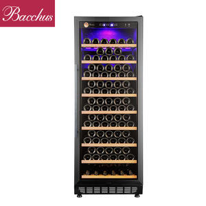 Réfrigérateur à <span class=keywords><strong>vin</strong></span> en acier inoxydable, distributeur de boissons, professionnel, contrôle de la climatisation - Product Image 2