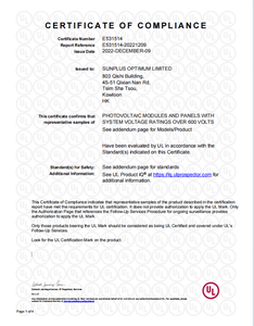 Panneau solaire bifacial monocristallin SUNPLUS pour 450W - Product Image 6