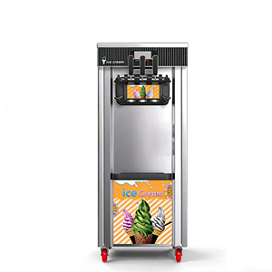 Machine à glace molle automatique professionnelle Huanor Bql-268 sur pied, neuve, en promotion - Product Image 2