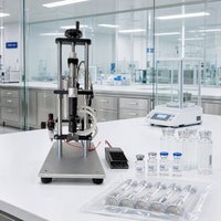 Machine de remplissage de liquides cosmétiques, de boissons et d'eau pneumatique semi-automatique de haute précision pour les bouteilles de shampoing et de lotion