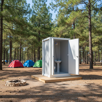 Toilettes de camping pliables de haute qualité pour une utilisation d'urgence, toilettes mobiles d'extérieur, installation rapide, toilettes portables