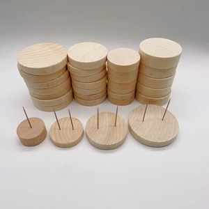Base Rotonda in Legno <span class=keywords><strong>Fai</strong></span>-<span class=keywords><strong>da</strong></span>-<span class=keywords><strong>Te</strong></span> per Esposizione di Bambole, Supporto Circolare in Legno per Esposizione di Lavori all'Uncinetto, Statuette e Oggetti <span class=keywords><strong>da</strong></span> Collezione - Product Image 4