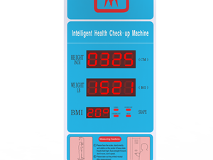 Medizinische Elektronische Erwachsenen-Körperanalysewaage mit <span class=keywords><strong>BMI</strong></span>-Messung, Gewichts- und Größenmessung sowie Drucker - Product Image 4