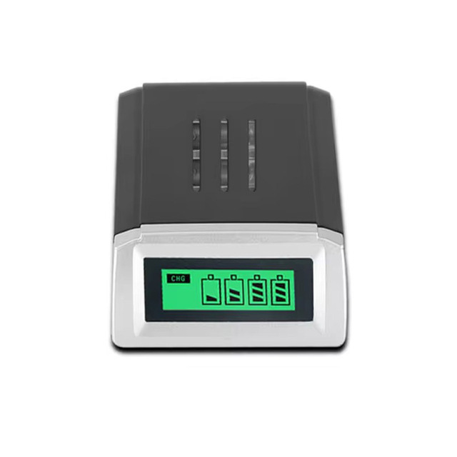 PUJIMAX Universal 2a 3a Nimh Adapter Charger Dc Drone Battery Charger Smart Lcd Display 1.2v Aa Aaa Nimh Nicd Battery Charger