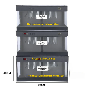 Umweltfreundliches PVC-Reptilienterrarium mit Temperaturregelungsfunktion, UVB-Lampe, leicht und faltbar für die Zucht von Haustierschlangen und Echsen. - Product Image 5