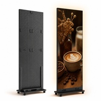 Schermo LED Compatto per Poster 640x1280 P1.86/P2.0/P2.5 GOB, Alta Frequenza di Aggiornamento, 4K Ultra Sottile, Luminosità 500cd, Garanzia di 2 Anni per Display