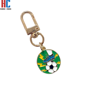 Porte-clés et breloques de <span class=keywords><strong>voiture</strong></span> et de sac personnalisés en métal émaillé, souvenirs de football USA, Canada et Mexique, fabriqués en usine depuis 23 ans - Product Image 6