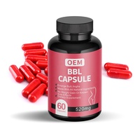 Capsules Naturelles à Base de Plantes pour Augmentation Fessiers et Poitrine BBL – Vente Chaude d'Usine