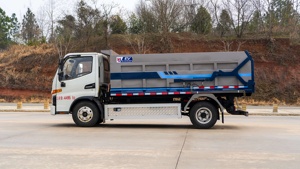 Heavy Duty Self-Dumping <strong>Garbage</strong> <strong>Truck</strong> With Hydraulic Lift System <strong>Large</strong> <strong>Capacity</strong> Waste Transport For City Sanitation - Product Image 3