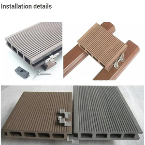 Accessoires d'installation de revêtement de <span class=keywords><strong>sol</strong></span> industriel Vis en acier inoxydable Fixations <span class=keywords><strong>Fixation</strong></span> Clip de démarrage Verrouillage - Product Image 3