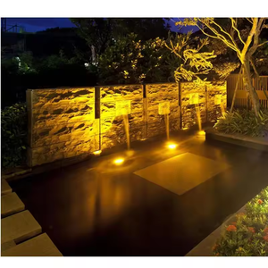 Basse tension 12V AC/DC MR16 lumière de paysage en laiton étanche lumière dans le sol avec lumière de jardin à 4 voies - Product Image 5