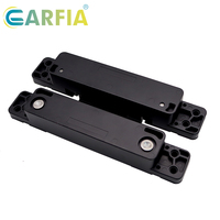 Charnière de porte dissimulée de porte en bois réglable en trois dimensions charnières croisées de porte pliante