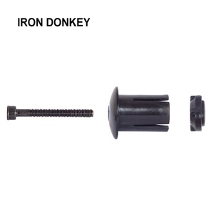 Embouts de guidon de vélo IRONDONKEY en <span class=keywords><strong>carbone</strong></span>/EVA, embouts réglables extensibles avec verrouillage - Product Image 4