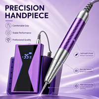 Polisseuse à gel acrylique sans fil rechargeable, perceuse à ongles électrique portable, haute puissance 40000 tr/min
