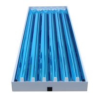 Tube UVC 4FT T5, modèle à deux à six lampes, luminaire fluorescent, tube LED linéaire, éclairage de baie haute, éclairage utilitaire pour entrepôt