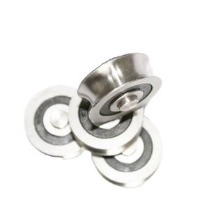 Hareketli kapı ve pencere kasnak çiziminiz olarak özelleştirilmiş U oluk kılavuz rulman - Product Image 1