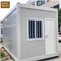 Structure de maison préfabriquée en acier, préfabriquée, en kit, portable, modulaire, petite, à ossature métallique, de 10 pieds, 20 pieds, 30 pieds, 40 pieds