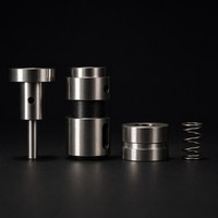 Kit de soupapes sur mesure usiné par électroérosion à fil CNC, tournage et rectification de précision en acier allié trempé
