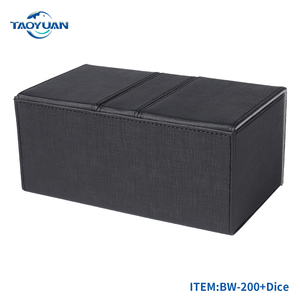 Bowen Black 200 <strong>Card</strong> Twin Flip Tray <strong>Deck</strong> <strong>Case</strong> <strong>Deck</strong> Box Protecting Your Game <strong>Cards</strong> - Product Image 2