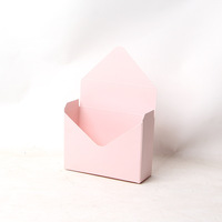 Boîtes d'enveloppes vides pour bouquets de fleurs en papier pour la Fête des Mères avec impression dorée, matériaux recyclés, emballage cadeau créatif