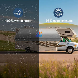 Tissu <span class=keywords><strong>de</strong></span> remplacement <span class=keywords><strong>de</strong></span> toit en vinyle imperméable pour camping-car, remorque, auvents <span class=keywords><strong>de</strong></span> camping-car - Product Image 3