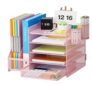OEM مع حامل ملف منظم ورقي من 5 طبقات بدرج منزلق ودرج 2 حرف - Product Image 3
