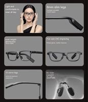 Dispositif de traduction IA 2026 INMO GO3, Lunettes de traduction intelligentes IA AR avec navigation, téléprompteur et traduction hors ligne