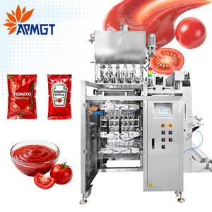 Machine d'emballage automatique de sachets de <span class=keywords><strong>sauce</strong></span> tomate gel, piment,miel,<span class=keywords><strong>moutarde</strong></span> scellage 4 côtés paquets de <span class=keywords><strong>ketchup</strong></span> liquide - Product Image 1