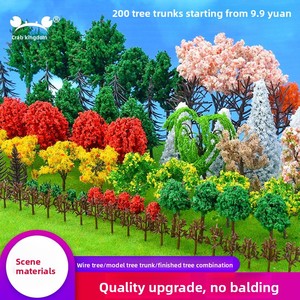 Matériaux en verre DIY pour la construction de modèles, dioramas, scènes de jardin, micro-paysages, <span class=keywords><strong>arbres</strong></span>, petits troncs d'<span class=keywords><strong>arbres</strong></span>, ensembles d'<span class=keywords><strong>arbres</strong></span> finis en kits - Product Image 2
