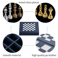 Échiquier de luxe en bois personnalisé en PU de qualité supérieure avec pièces en marbre pour jeu d'échecs extérieur