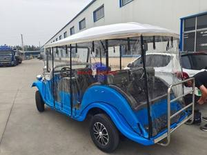 Voiture électrique classique rétro 72V 100AH, VENTE FLASH, certifiée CE, chariot de tourisme tout-terrain - Product Image 3