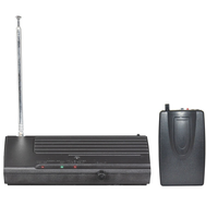 Mikrofon Dinamis Nirkabel VHF Profesional untuk Panggung Gereja, Portabel, Saluran Tunggal, SH-200