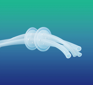 Barrières de transfert de fluides stériles haute pureté à montage mural, conçues pour les systèmes à usage unique, pour la découpe en laboratoire et la bioprocédure - Product Image 2