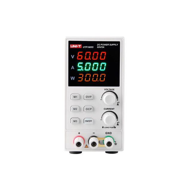 Uni-T UTP1605S Digital Power Supply 60V 5A 300W High-Precision Adjustable Switching with 10mV/1mA Resolution