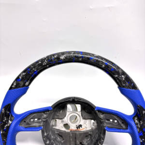 Convient pour 2007-2024 <span class=keywords><strong>Audi</strong></span> A1 A3 A4 A5 A6 A7 RS <span class=keywords><strong>R8</strong></span> RS3 C7 Q5 Q7 S3 8V B8 B9 S4 Q3 Q8 TT Roue de direction personnalisée en fibre de carbone - Product Image 4