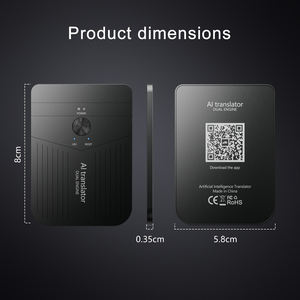 Dispositivo Traduttore AI Offline Mini Wireless, Traduttore AI in Tempo Reale per Videochiamate, Modalità Offline, 140 <span class=keywords><strong>Lingue</strong></span> - Product Image 6