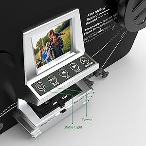 Ce scanner de films peut numériser vos anciens films en fichiers <span class=keywords><strong>MP4</strong></span>. Numérisez rapidement et facilement les bobines de film de 3 et 5 pouces en 1080P 20 images par seconde. - Product Image 6