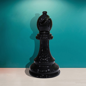 Custom Outdoor <strong>Backyard</strong> Life Size Statue Fiberglass Chess Set / <strong>Resin</strong> Decorative Chess Pieces for Garden - Product Image 4
