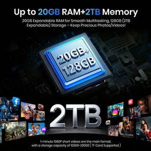 Teléfono Inteligente Fossibot F110 Pro Resistente para Juegos, Android 15, NFC, Huella Dactilar, 8+128GB, 10000mAh, LCD, IP68, Cámara Frontal de 8MP, Cámara Principal de 50MP - Product Image 6