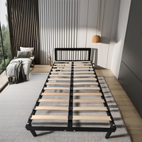Professioneller Hersteller Einzelbettgestell 90x190 Neues Design Bettgestell Metallrahmen Einzelbetten
