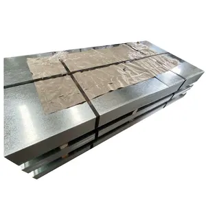 SECC SGCC DX51D Z275 Z350 Galvanisierter Stahl Gi-Zink beschichtete Galvanisierte gebügelte Stahlplatten Bleche Preis