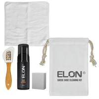 Spray Protecteur pour Daim Marque Privée, Nettoyant pour Chaussures, Mousse Nettoyante pour Chaussures, Fabricant de Brosse à Daim, Kit d'Entretien pour Chaussures