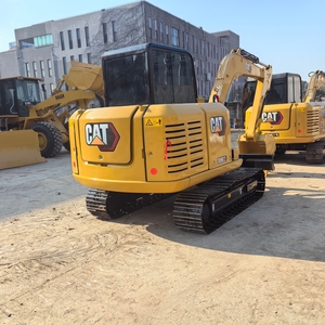 Mini-excavatrice Caterpillar 306 d'occasion de 6 tonnes, certifiée CE, excavatrice compacte à rayon de braquage réduit, équipement de construction de petite taille d'occasion - Product Image 3