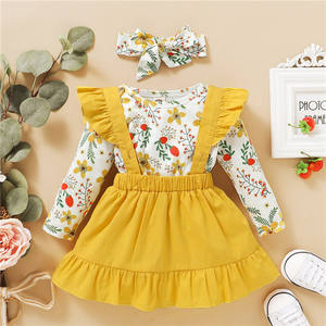 Vestidos de Princesa de Algodón para Niñas, Estilo Hada, con Flores, para Otoño, Compra al por Mayor desde China, Productos Más Vendidos - Product Image 2
