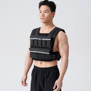 Gilet lesté réglable pour hommes et femmes, idéal pour le fitness, la course et l'entraînement – T-shirt lesté en polyester durable pour étudiants - Product Image 5