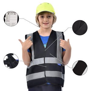 AYKRM <strong>Kids</strong> High visibility viz <strong>vest</strong> <strong>hi</strong> <strong>vis</strong> viz reflective safety <strong>vests</strong> - Product Image 3