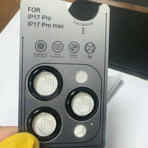 Nuevo Protector de pantalla de lente de cámara de cristal de aluminio y Metal para Iphone 17/17 Pro/17 Air/17 Pro Max película protectora de pantalla de lente de cámara - Product Image 1