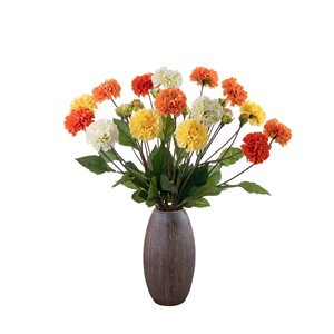 CallaFloral Fleurs artificielles de pivoine rose et blanches, bouquet pour décoration de mariage, style Ins - Product Image 5